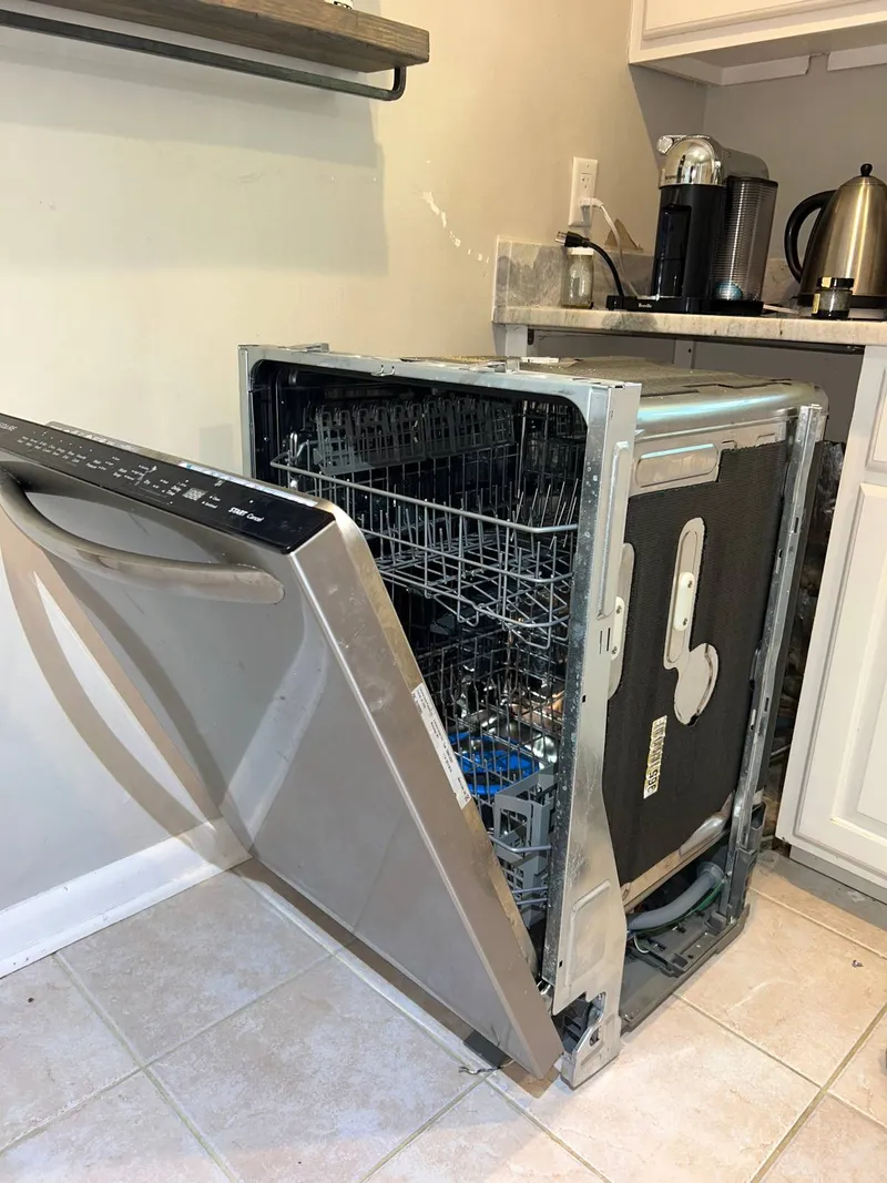 Dishwasher repair job by Quick Repair Co