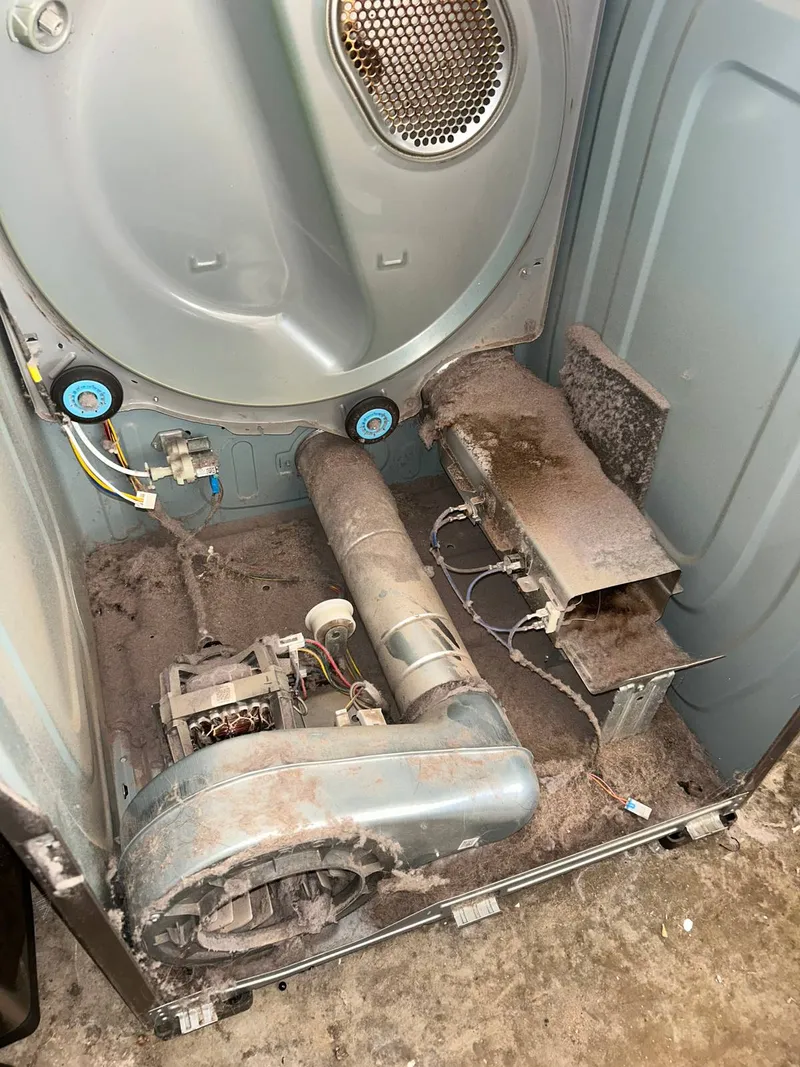 Dryer repair job by Quick Repair Co