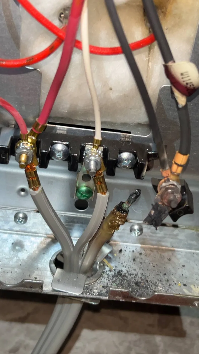 Oven repair job by Quick Repair Co