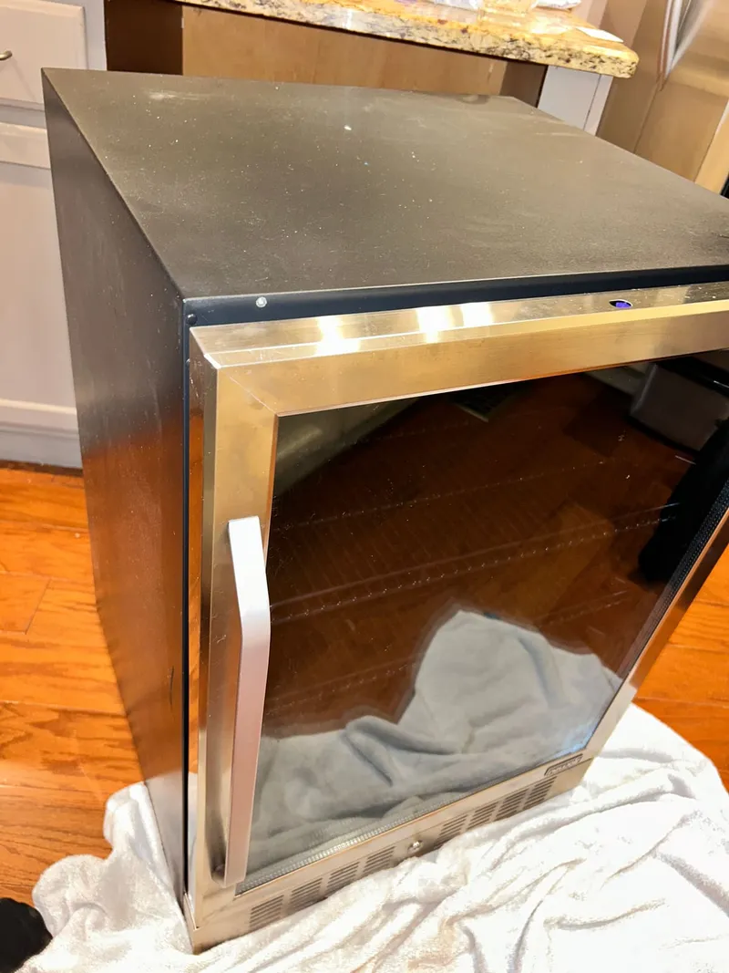 Refrigerator repair job by Quick Repair Co